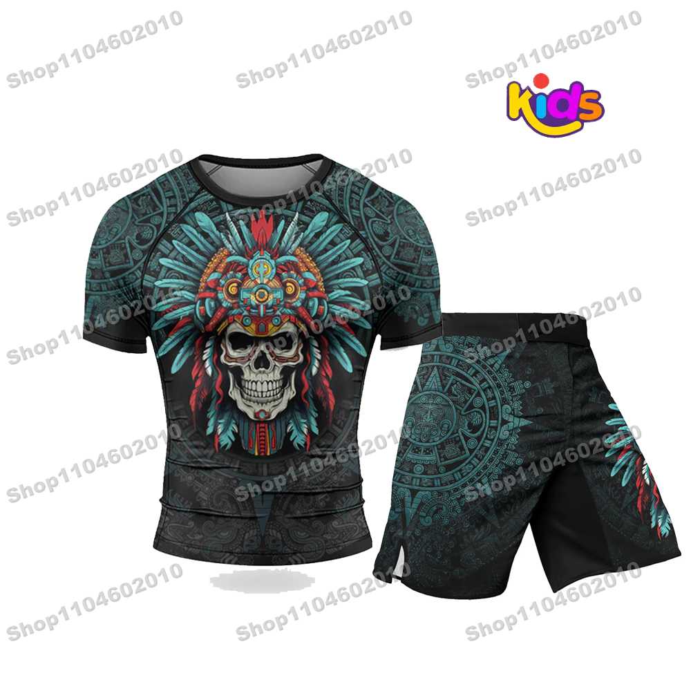 K117th アニメキッズサーフウェア BJJ MMA ボー - T Shirt Tight Fit のレビューと価格